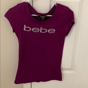 Women’s BEBE T-shirt size small. Never worn.